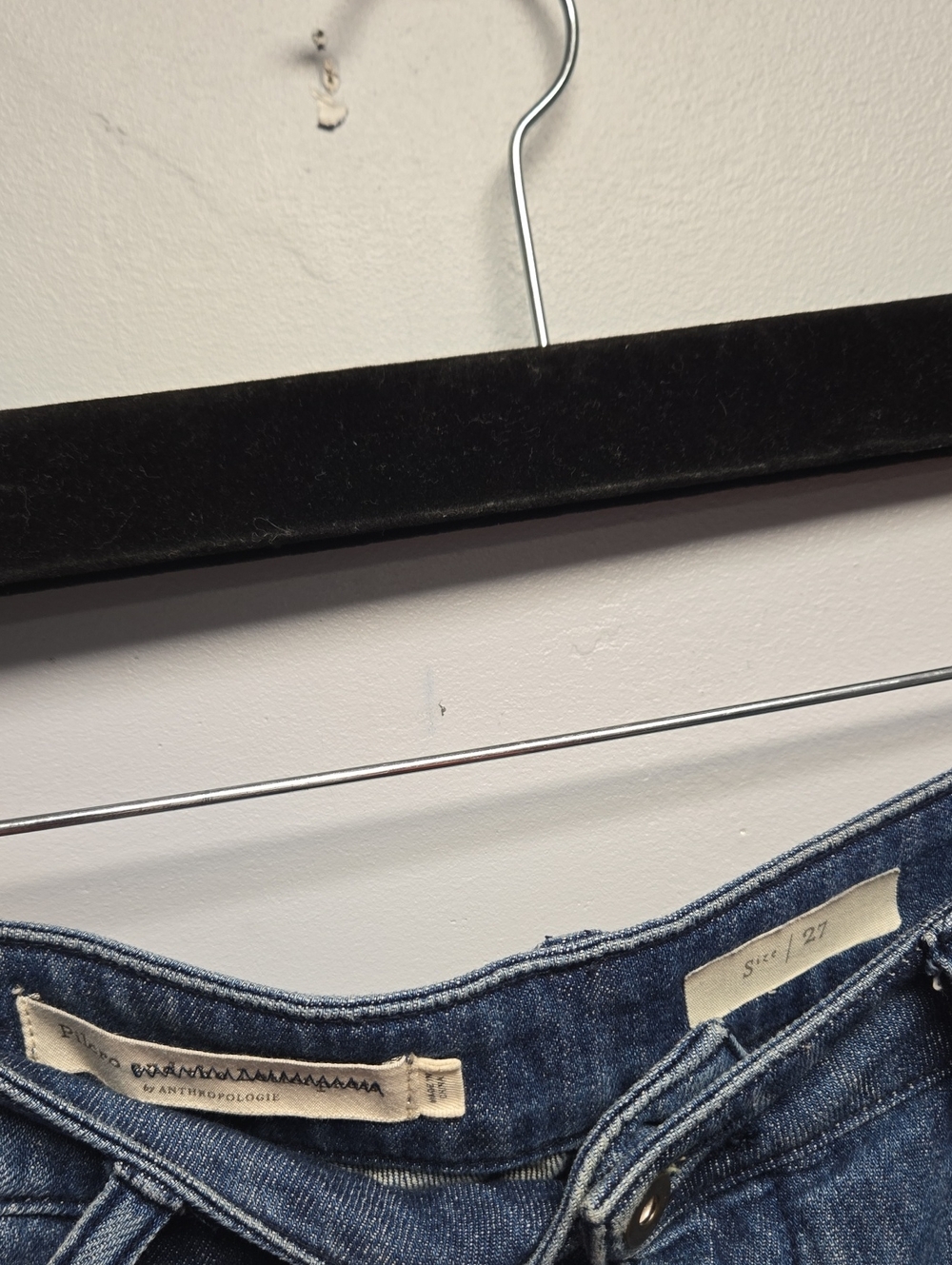 Anthropologie Pilcro and the Letterpress Ultra High-Rise Flare Jeans Size 27 - Picture 8 of 13
